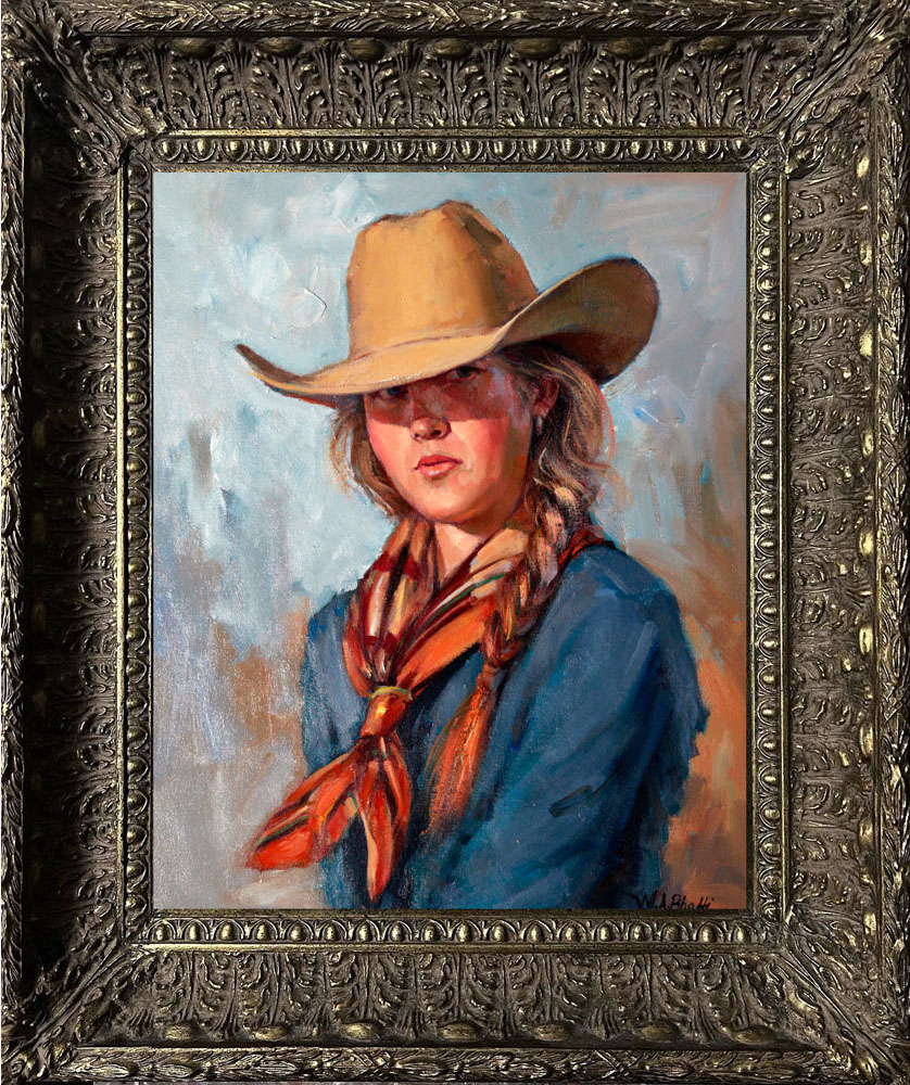 Portrait of Cowgirl